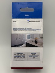 Intermatic EI200 Electric Timer 5-30 min Ivory 15A 120VAC Light/Fan Auto Switch