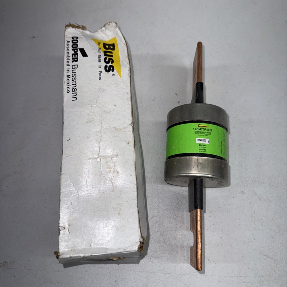 FUSETRON FRN-R-600 600amp 250Volt NIB