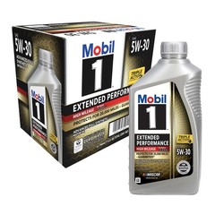 Mobil 1 Extended Performance High Mileage Full Synthetic 1 Quart (6-pack)