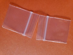Clear Reclosable Mini Zip Seal Plastic Bags 2Mil Small 1.5″x1.5″ Top Lock Baggie