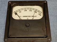 Vintage Western Electric Bethlehem Instrument D.C. Ammeter Relay 0-250A KS-15802