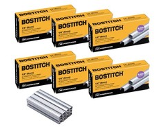 Bostitch Office B8 PowerCrown 0.25 Inch Staples, Pack 30,000 Silver
