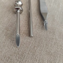 5.5mm HRT Trocar set | Canula, Beveled Obturator, Rounded Obturator & Tweezers