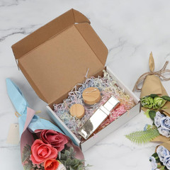 7X5X2 Shipping Boxes Set of 50, White Small Corrugated Cardboard Box, Mailer Box