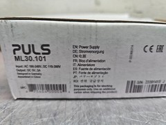 PULS ML30.101 POWER SUPPLY INPUT:100-240V,5-5.5V OUTPUT,NEW IN BOX! MAKE OFFER!