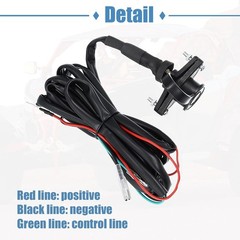 12V Wired Remote Control Kit for ATV UTV Winch with Reliable Cable Length