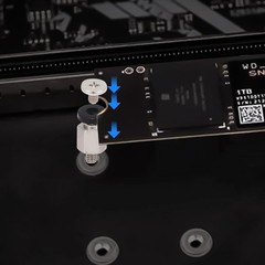 New 46PCS NVME M.2 SSD Mounting Screws M.2 SSD Screw Kit for Asus gigabyte