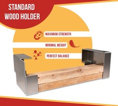 1 Pair 20″x15″ Aluminum Dunnage Racks Holder for Flatbed & Gooseneck Trailers