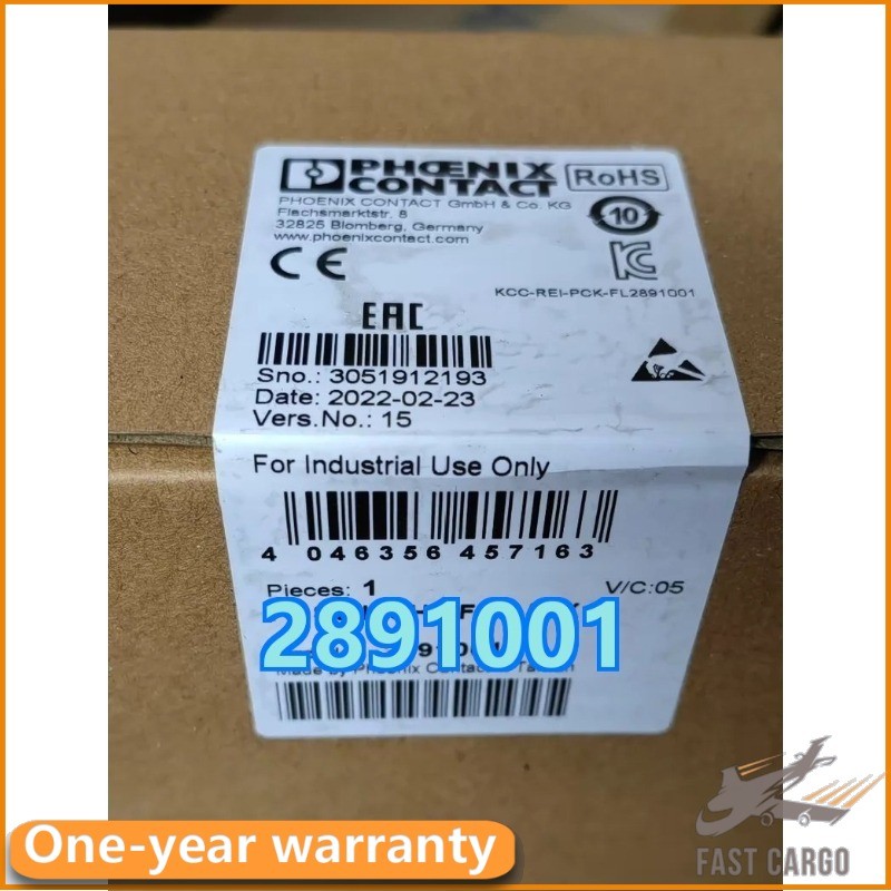 2891001 1PCS NEW PHOENIX CONTACT FL SWITCH SFNB 5TX Ethernet Switch 2891001
