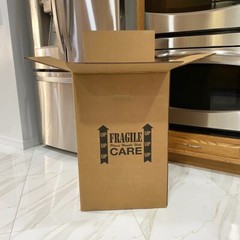UBMOVE Kitchen Moving Boxes (4 Pack) Double Wall 18x18x28″ Heavy Duty Boxes