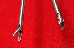 2pc-Laparoscopic Needle Holder 5mmx330mm High Quality Reusable Instruments