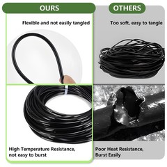 230FT Automatic Watering System for Outdoor Plants, 230FT, green
