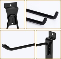 Heavy-Duty Slatwall Baskets & Hooks Slatwall Accessories Standard Slatwall
