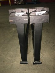 Set of 2 -48″ Long Brick /Block Fork Blade, Class II, 2″ x 2″x 48″