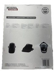 LINCOLN ELECTRIC Welding Helmet with No. 10 Lens 4-1/2 in. x 5-1/4 in View Area