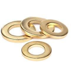 M2 M2.5 M3 M4 M5 M6 M8 M10 M12 M14 M16 M18 M20 M22 M24 Form A Flat Washers Brass