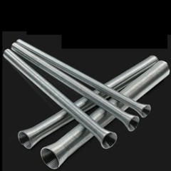 5pcs ≈21cm Spring Bending Tube Pipe Bender 1/4″ 5/16″ 3/8″ 1/2″ 5/8″ Silver Set