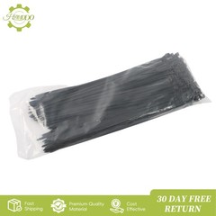 Cable Ties, 12-inch, Heavy-Duty, Tensile 50lb, Self-Locking, Nylon, 4000 Pieces