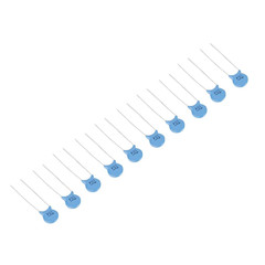 50Pcs Ceramic Capacitor, 1000V 104M 0.1Uf 100Nf High Voltage Disc Ceramic Capaci