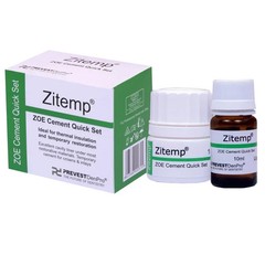 NEW Dental Prevest Zitemp Quick IRM Zinc Oxide Eugenol Temporal Cement 20g+10ml