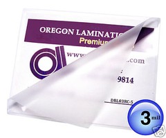 500/pack Small Menu Hot Laminating Pouches 11-1/2 x 17-1/2 Clear 3 Mil