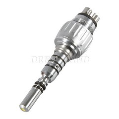 Dental 6 Hole Quick Coupler for KAV LED Fiber Optic Handpiece MULTIflex LUX USA