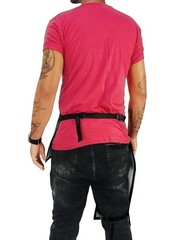 Tattoo Apron – Vegan Leather, Wipeable – Quick-Release Straps – Tattoo Artist