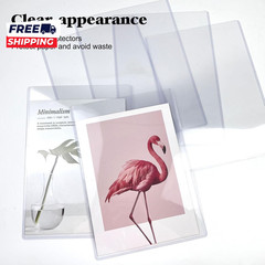 8.5 X 11 Hard Plastic Sheet Protectors Rigid Print Protectors Clear Waterproof