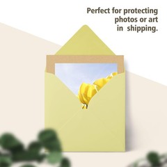 Golden State Art, 25 Pack 9×12 Corrugated Cardboard Sheets, Flat 9×12, Brown