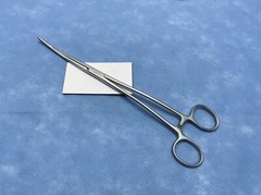 V. Mueller GL600 Bozman Uterine Forceps, 10″, S-shaped