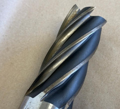 HS END MILL 2X2X4X7-3/4″, 2″ DIA, 4″ LOC, 7-3/4″ OAL, 6 FLUTE
