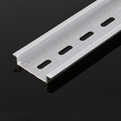 GEYA 35mm Width Din Rail Aluminum Alloy Slotted Rail 10cm 15cm 20cm 30cm Length