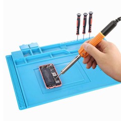 Magnetic Heat Silicone Pad Desk Mat Soldering Repair For BGA