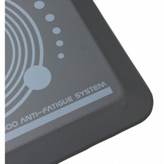 AFS-TEX System 2000 20″ x 32″ Anti-Fatigue Mat; Antimicrobial Slate Gray Large