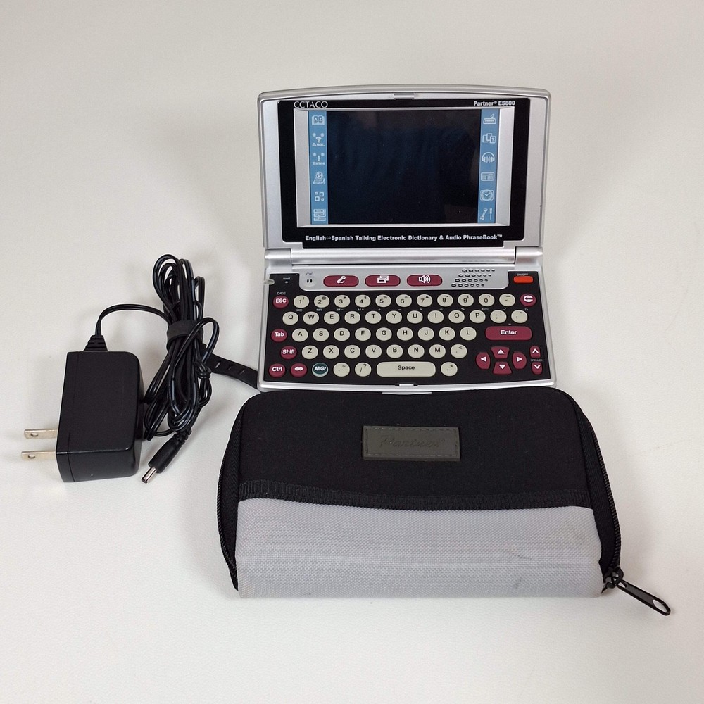 ECTACO Partner ES800 English/Spanish Talking Electionic Dictionary