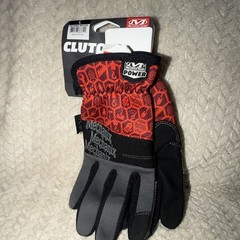 Mechanix Wear Clutch Work Gloves Red/Black L OR-PWCL-58-010