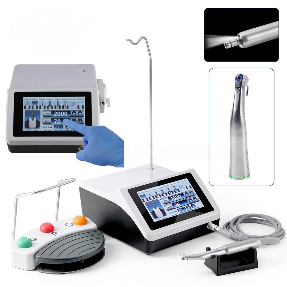 Dental Implant Motor Surgical Brushless Motor +20:1 Reduction Handpiece