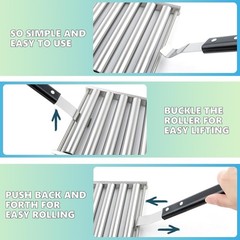 Hot Dog Roller for Grill – Even Grilling & Easy Cleaning Dishwasher Safe