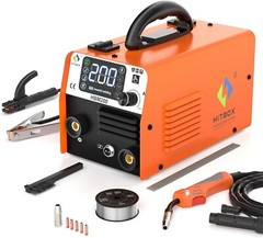 3-in-1 MIG Welder HITBOX 110V&220V Gasless Flux Core ARC/MMA Welding Tool HOT