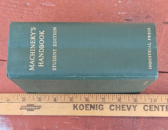 Machinery’s Handbook 20th Edition Second Printing 1976 STUDENT EDITION