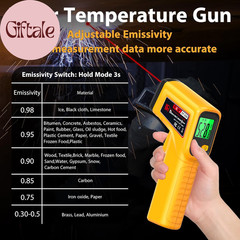 Infrared Thermometer Gun Non-Contact Laser Temperature Gun,-58°F~986°F(-50°C~530