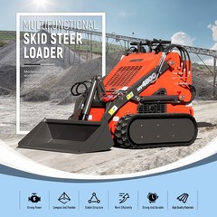 FREE SHIP HY480C Mini Skid Steer Loader 23HP EPA Engine Three pumps and valves