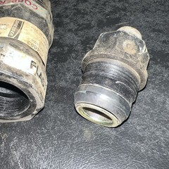 DRESSER PA Compression Coupling 1.375 X 1.125 PE Polyethylene to Copper Gas Pipe