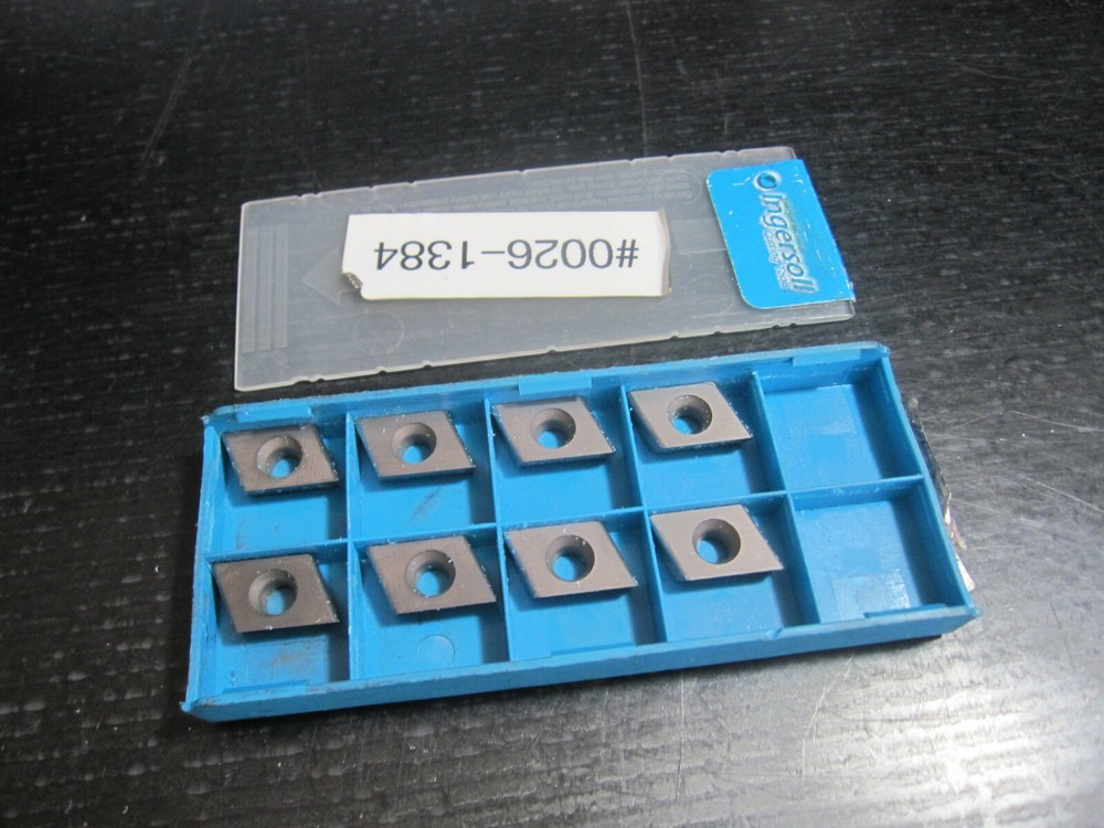 8 new Ingersoll GDE323R04 grade IN04S indexable carbide inserts