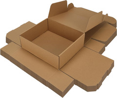 12X10X4 Inch Cardboard Shipping Boxes, Set of 15 Gift Boxes, Brown | Single Corr