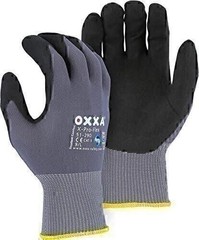 Majestic OXXA 51-290 Large Micro Foam Nitrile Palm Glove on Nylon Shell