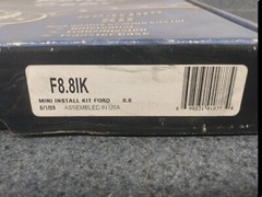 Ford 8.8lk Mini Install Kit By Motive Gear