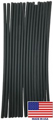 (16) 12″ Black Heat Shrink Tubing 1/4″ Dual Wall Adhesive Lined Wire Wrap 3:1