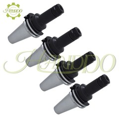 4 Chucks Tool Holder Set W. 4″ Long Gage Length CAT40-ER16 Collet Chucks