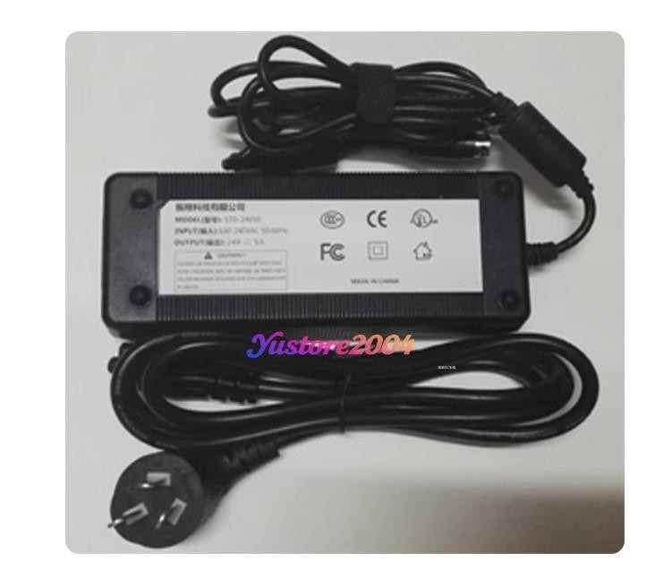 1 pc. New For BT-16124-XS07-B Power Adapter Charger 5Pin W/ Power Cord #jg